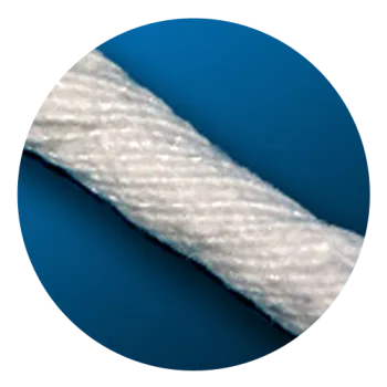 HB-CZ-S Sznur Ceramiczny Skręcany Zbrojony Inconelem